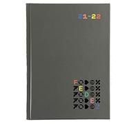 Seven Sons Diario Pocket 16 Meses Fedez X, Gris, Escuela Y Tiempo Libre
