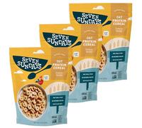 Seven Sundays Cereales de avena, Simply Honey, bolsa de 236,8 g (3 unidades), sin gluten, 5 g de proteína reciclada, 0 g de azúcar refinado, aperitivo dulce crujiente