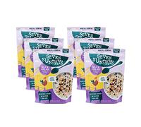 Seven Sundays Muesli - Blueberry Chia Buckwheat {12 oz. pouches, 6 Count} - Non-GMO Certified, Gluten Free, Hot or Cold Breakfast Muesli