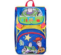 Seven Toy Story - Mochila extensible, volumen ajustable, doble compartimento, bolsillo para botella, escuela y tiempo libre, para niñas y niñas, morado