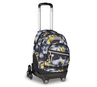 Seven Trolley Escolar Comby 8 Ruedas GOLDEN PAINT, Gris, 31 L, Desmontable, Uso Mochila, Bolsillos multiusos, Bolsillo para PC, Estructura plegable, Barra telescópica, Escuela primaria y secundaria