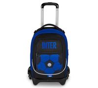 Seven Trolley Escolar Jack 3 Ruedas Inter, Azul, 33 l, Desmontable, Crossover, Sistema 3 en 1, Uso Mochila Bolsa, Bolsillo Frontal, Escuela Primaria y Media, Niño, Niño, Fútbol, Producto