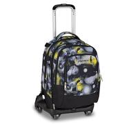 Seven Trolley escolar Jack, 8 ruedas, Detach Gold Paint, gris, 34 L, mochila desmontable, 4 en 1