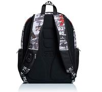 Seven Unisex Whisper Sj Gang 3 Compartment Case, SJ Faces, Rose, Complete with Pens, Crayons, Markers