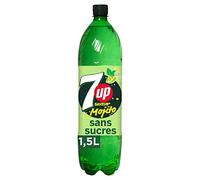 Seven Up - 7up Mojito Free Pet 1,5 l - Cuatro artículos