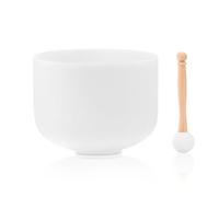 Sevenbowls Cuencos de canto de 432 Hz F Note de 8 pulgadas con un mazo y junta tórica para curación de sonido, meditación, yoga y baños de sonido