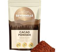 Sevenhills Wholefoods Cacao en Polvo 1 kg - Alto en Hierro y Magnesio - Premium, Puro, Sin Azúcar para Repostería, Batidos y Chocolate Caliente
