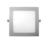 SevenOn LED 64233 Downlight LED SMD extraplano cuadrado, aluminio mate, 15W, 120º, 1100 lúmenes, 4000K, blanco neutro, IP20. No regulable.