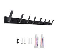 Sevenpers Percheros Pared, Perchero de Pared de Diseño Moderno con 8 ganchos para Entrada, Cocina, baño