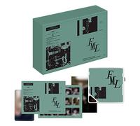 SEVENTEEN - 10th Mini Album [FML] (KiT Album Ver.) Album Package + AiR-KiT + Title&Credit Card + Post Card + Photocard + Selfie Photocard + 2 Pin Button Badges + 4 Extra Photocards