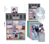 SEVENTEEN - BEST ALBUM [17 IS RIGHT HERE] (HEAR Ver.) Photo Archiving Lylic Photo R + Folded Poster + Photocard + Random Photocard + 2 Pin Badges + 4 Extra Photocards