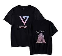 Seventeen Camiseta KPOP Manga Corta Tshirt S.COUPS JEONGHAN Joshua Jun Hoshi Wonwoo Woozi DK MINGYU THE8 SEUNGKWAN Vernon Dino Fans T-Shirt