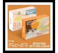 SEVENTEEN - (KIT Ver) SEVENTEEN SPILL THE FEELS 12th Mini Album (FELL NEW KIT / FEEL YOU KIT - Random Ver + Gift Card) K-POP SEALED