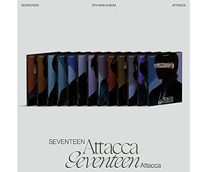 SEVENTEEN - SEVENTEEN ATTACCA 9th Mini Album CARAT Ver. ( RANDOM ) 1ea CD+8p Hard Cover Binder+1ea Booklet Set(1set 20pics)+4ea Selfie Photo Card