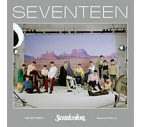 SEVENTEEN - SEVENTEEN - ; [SEMICOLON] Special Album RANDOM VER. 1ea CD+72p Photo Book+1ea Folded Poster(On pack) +1ea Mini Card+1ea Sticker+2ea Photo Card+TRACKING CODE K-POP SEALED
