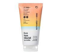 SeventyOne Percent | Eco Sun Shield SPF 50+ | Muy Alta Protección Solar Cara | Sin marcas blancas en la cara | Vegano | UVA 24 | Filtros 100% Minerales - 100% Natural | Fabricado en Francia | 40 ml