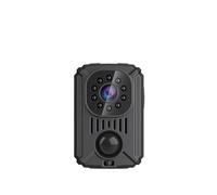 SEVEQIS Cámara Corporal, MD31 Mini PIR cámara de vídeo Corporal Clip Trasero fotografía DV Inteligente HD 1080P grabadora activada por Movimiento pequeña niñera for Coche