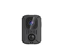 SEVEQIS Cámara Corporal, MD31 Mini PIR cámara de vídeo Corporal Clip Trasero fotografía DV Inteligente HD 1080P grabadora activada por Movimiento pequeña for niñera Coche(Camera with 32G)