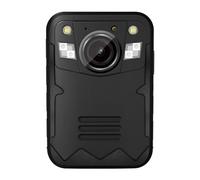 SEVEQIS Cámara Corporal, Mini cámara Corporal Q5 de 1800P, policía 4K, Gran Angular, pequeña DVR, visión Nocturna, videocámara for(with 16G TF Card)