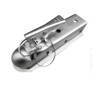 SEVEQIS Enganche de Remolque, Acoplador De Remolque Acoplamiento Bola Enganche 2 X Pulgadas Lengua Recta 3500 Lbs Piezas Vehículos Recreativos Accesorios