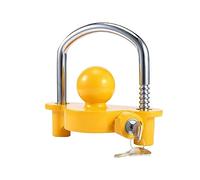 SEVEQIS Enganche de Remolque, Bloqueo De Acoplamiento Remolque En Forma U Reemplazo Antioxidante Ajustable Automotriz RV Enganche Cerraduras Accesorios Pieza