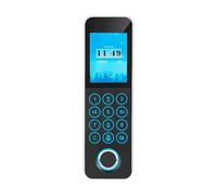 SEVEQIS Marcar en la máquina, Máquina de Control Acceso con Tarjeta TFS50, contraseña Huella Digital, Red inalámbrica Impermeable, Metal