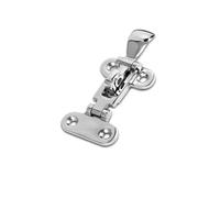 SEVEQIS Pestillos antivibración de Acero Inoxidable 316 for escotilla de Puerta de Barco, pestillos de sujeción con Abrazadera bloqueables de Grado Marino (1 Pieza) para Barco yate RV(H)