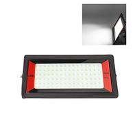 SEVEQIS Reflector LED, 5 0W 100W LED Luz de inundación IP65 Reflectador Agua Impermeable Jardín luz Cuadrado la Calle al Aire Libre Facturación iluminación(Cold 100W)