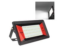 SEVEQIS Reflector LED, 5 0W 100W LED Luz de inundación IP65 Reflectador Agua Impermeable Jardín luz Cuadrado la Calle al Aire Libre Facturación iluminación(Cold 50W)
