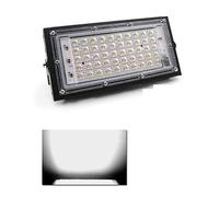 SEVEQIS Reflector LED, 5 0W LED Luz de inundación DIRIGIÓ Lámpara Calles Impermeable for la iluminación del Paisaje IP65 Spotlight Red Green Blue RGB(Cold White)