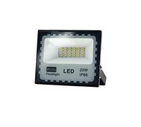 SEVEQIS Reflector LED, DIRIGIÓ Floodlight 5 0W 100W 200W 300W Luz de inundación Impermeable Alto Brillo for la iluminación al Aire Libre Garden Square Wall Street(Bianco,20W)