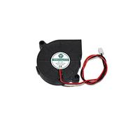 SEVEQIS Soplador centrífugo, Ventilador de impresora 3D 5015, soplador aire 5V, 12V, 24V, ventilador escape, for batería yate RV(5015 12v)