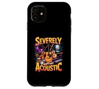 Severely Acoustic Musician Guitar Player Carcasa para iPhone 11