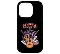 Severely Acoustic Musician Guitar Player Carcasa para iPhone 14 Pro