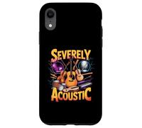 Severely Acoustic Musician Guitar Player Carcasa para iPhone XR