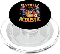 Severely Acoustic Musician Guitar Player PopSockets PopGrip para MagSafe