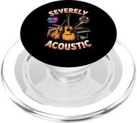 Severely Acoustic Musician Guitar Player PopSockets PopGrip para MagSafe