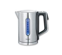 Severin 3418 Hervidor de Agua Digital, 3000 W, 1.7 L, Stainless Steel, Acero Inoxidable Cepillado/Negro
