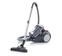 Severin Aspiradora ciclónica sin bolsa, Potencia: 750 W. Nivel de ruido (en dB): 75. Longitud del cable: aprox. 5 m. Filtro HEPA 13. negro / rojo CY 7089