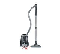Severin Aspiradora con Bolsa S'POWER, Aspirador Potente con prácticos Accesorios, Aspirador silencioso con Ruedas de 360° para una Gran Movilidad, Negro, BC 7030