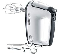 Severin Batidora amasadora HM 3830, 400 W, 5 velocidades, función turbo, blanco y negro