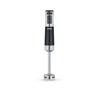 SEVERIN - Batidora de Mano de 600 W, Nivel Turbo, hasta 15,000 RPM, Negro/Acero Inoxidable, Cepillado SM 3771