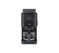 Severin Cafetera de Goteo con molinillo integrado, 1,25 L, 10 tazas jarra de cristal, grado de molido personalizable, incluye cuchara, filtro permanente, cepillo de limpieza, 1000 W, negro, KA 9215