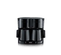 SEVERIN Cafetera de filtro Duo con 2 jarras termo KA 9315