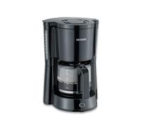 SEVERIN Cafetera de goteo KA 4815 – 10 tazas, jarra de cristal, placa calefactora, negro