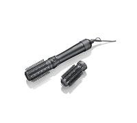 Severin Cepillo soplador giratorio con cable giratorio de 360°, cepillo eléctrico con revestimiento cerámico y queratina para un cabello sano y brillante, 1000 W, Negro, WL 0241