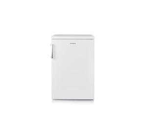 Severin Congelador 120 litros, 4 estrellas, bajo encimera, luz LED, bisagra de la puerta intercambiable, blanco