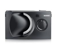 SEVERIN - Cortafiambres eléctrico con corte 0-15 mm, cortadora de fiambre apta para carne, pan y queso, máquina para cortar, rebanadora con protector de dedos, Negro, 100 W, AS 9578