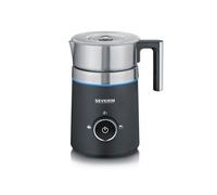 Severin espumador de leche por inducción spuma 500, espumador eléctrico apto para el lavavajillas, bote espumador, acero inoxidable cepillado/negro mate, sm 3585…