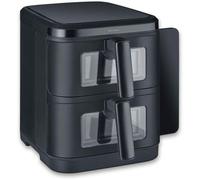 Freidora de aire Severin FR 2468 11 L 2800 W doble zona con pantalla LED